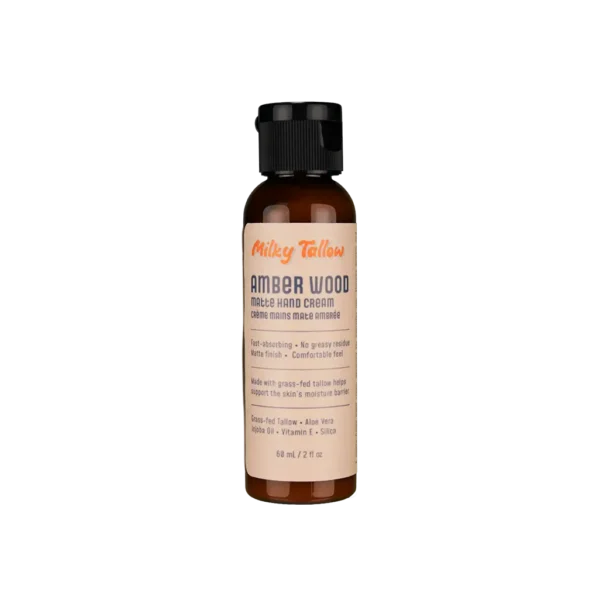 Amber Wood Matte Hand Cream
