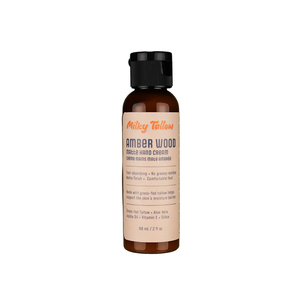 Amber Wood Matte Hand Cream