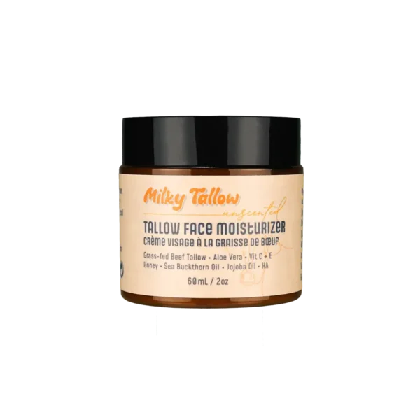Unscented Tallow Face Moisturizer