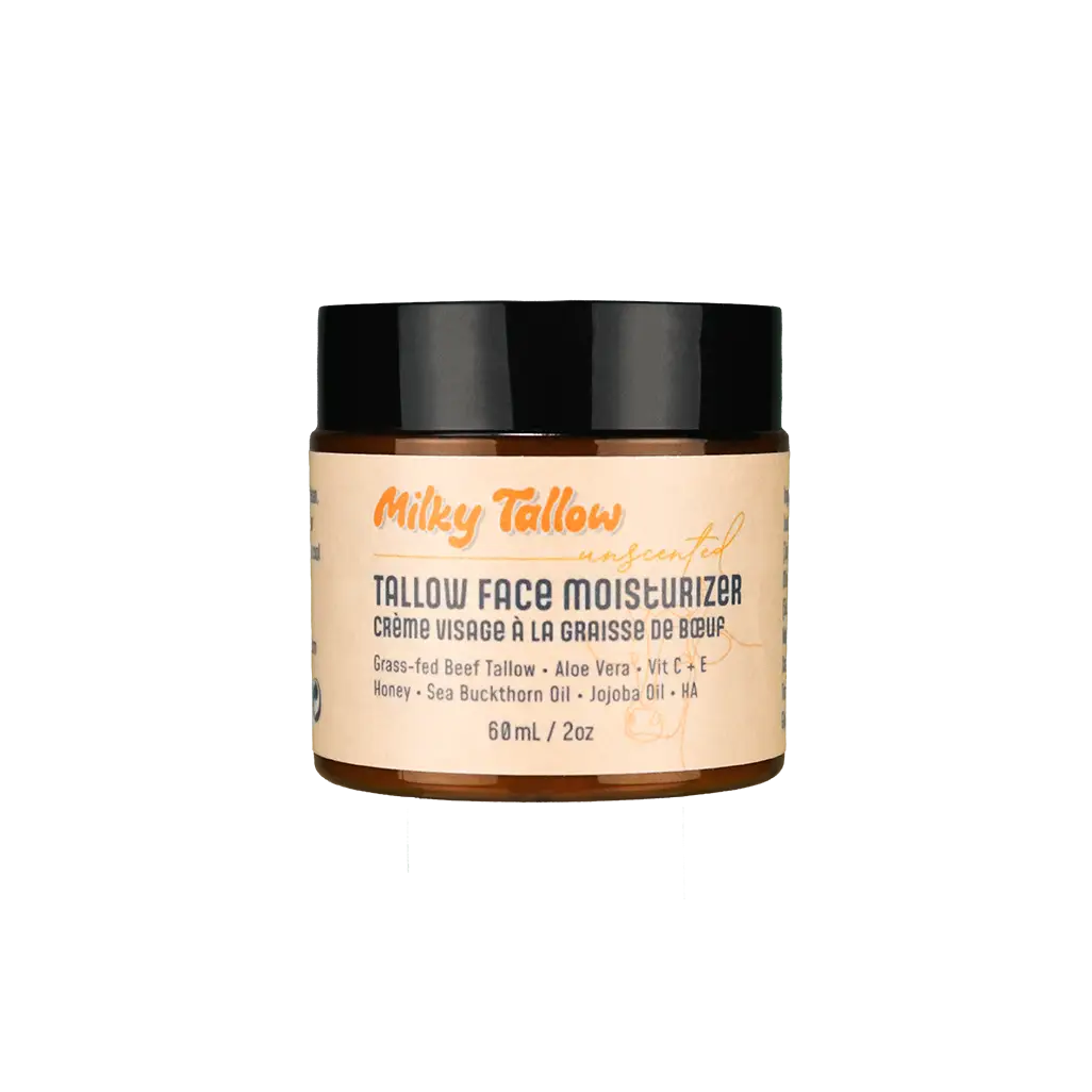 Unscented Tallow Face Moisturizer